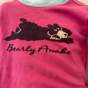 Girls Lazy One PJ Set- Size 6